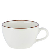 Modest Brown Cappuccino Cup 340ml/12oz (Pack of 6)