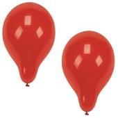 Latex Balloons 25cm Red (Pack of 100)