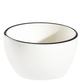 Modest Black Sugar Bowl 9.7cm/3.75"  230ml/8oz