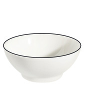 Modest Black Footed Bowl 14cm/5.5" 450ml/15.75oz