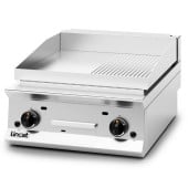 Lincat OG8201/R Opus 800 Gas Countertop Griddle Ribbed Plate 600mm 15.5 kW