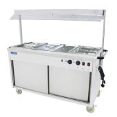 Hurricane Food Warmer Cart with Light