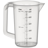 APS Polypropylene Graduated Measuring Jug 500ml