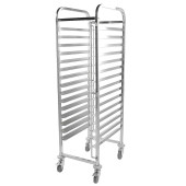 Bakery Tray Racking Trolley 60x40cm 15 Shelves