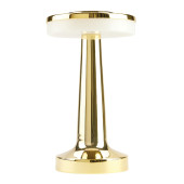 Timeless Cordless Table Lamp Brass 21cm