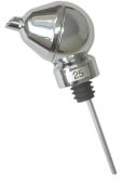 Beaumont Aquaflow Ball Pourer Chrome 25ml