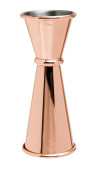 Mezclar Banded Cocktail Jigger Copper 25ml 35ml 50ml