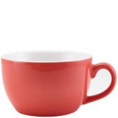 GenWare Porcelain Coral Bowl Shaped Cup 250ml/8.75oz (Pack of 6)