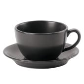 Seasons Graphite Bowl Shape Cup 25cl/9oz x 6