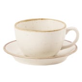 Seasons Oatmeal Bowl Shape Cup 25cl/9oz x 6