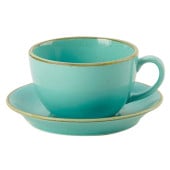 Seasons Sea Spray Bowl Shape Cup 25cl/9oz x 6