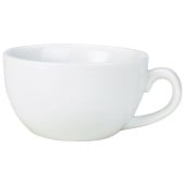 Genware Porcelain Bowl Shaped Cup 29cl