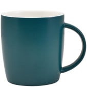 GenWare Porcelain Matt Teal Cosy Mug 350ml/12.3oz (Pack of 6)