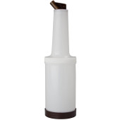 Store Save & Pour Quart Cocktail Juice Bottle 1 Litre Brown