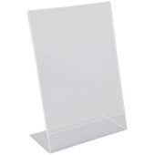 Perspex Menu Holder A5 Angled