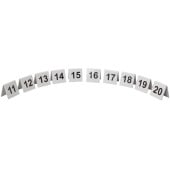 Perspex Table Numbers 11-20