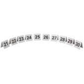 Perspex Table Numbers 21-30