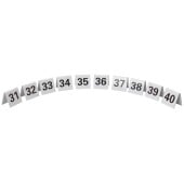 Perspex Table Numbers 31-40