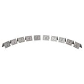 1-10 Stainless Steel Table Numbers