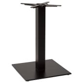 Titan Large Square Black Dining Height Table Base