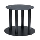 Halo Black Dining Height Table Base