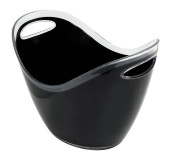 Black Plastic Wine & Champagne Cooler 8 Litre