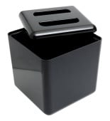 Insulated Square Ice Bucket Black (4 Litres)