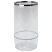 Clear Plastic Wine Cooler