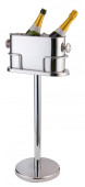 Deluxe Double Champagne And Wine Cooler With Stand