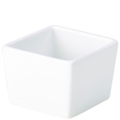 Genware Porcelain Deep Square Dish 6cm x6