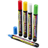 Chisel Liquid Chalk Pen Colour 5mm (Pack of 5)