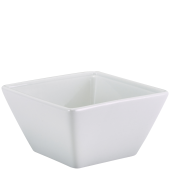 GenWare Porcelain Square Bowl 10.5cm/4" (Pack of 6)