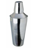 Beaumont Cocktail Shaker 3 Piece Stainless Steel 26oz 750ml