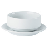 Porcelite Unhandled Soup Cup 28cl/10oz x 6