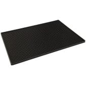 Black Rubber Bar Mat 30 x 45cm