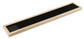 Deluxe Rubber Bar Mat With Wooden Frame 24 Inch