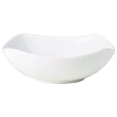 Genware Porcelain Rounded Square Bowl 15cm
