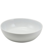 GenWare Porcelain Flat Curved Bowl 20.5cm/8" (Pack of 4)