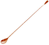 Copper Piatto Cocktail Spoon 450mm 