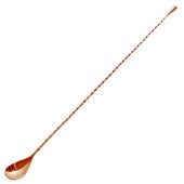 Copper Teardrop Cocktail Spoon 450mm