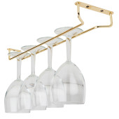 Brass Wine Glass Rack 40.5cm/16"