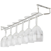 Chrome Wine Glass Rack 70cm/24"