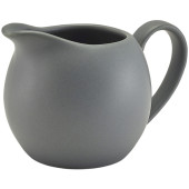Genware Porcelain Jug 14cl Matt Grey