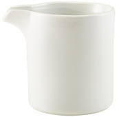 GenWare Porcelain White Oval Jug 15cl/5oz (Pack of 6)