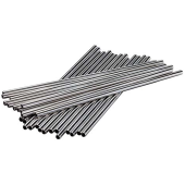 Stainless Steel Drinking Straws 8.5 Inch 21.5cm (Pack of 25)