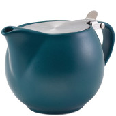 GenWare Porcelain Matt Teal Teapot with Infuser 500ml/17.6oz (Pack of 6)