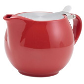 GenWare Porcelain Teapot With Infuser 500ml Red (Pack of 6)