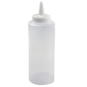 Squeeze Sauce Bottle Clear 350ml/12oz