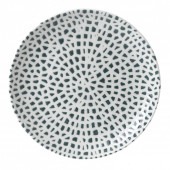 Dudson Terrazzo Green Coupe Plate 6.5 Inch