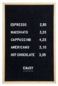 Changeable Peg Letter Board 60 x 40cm